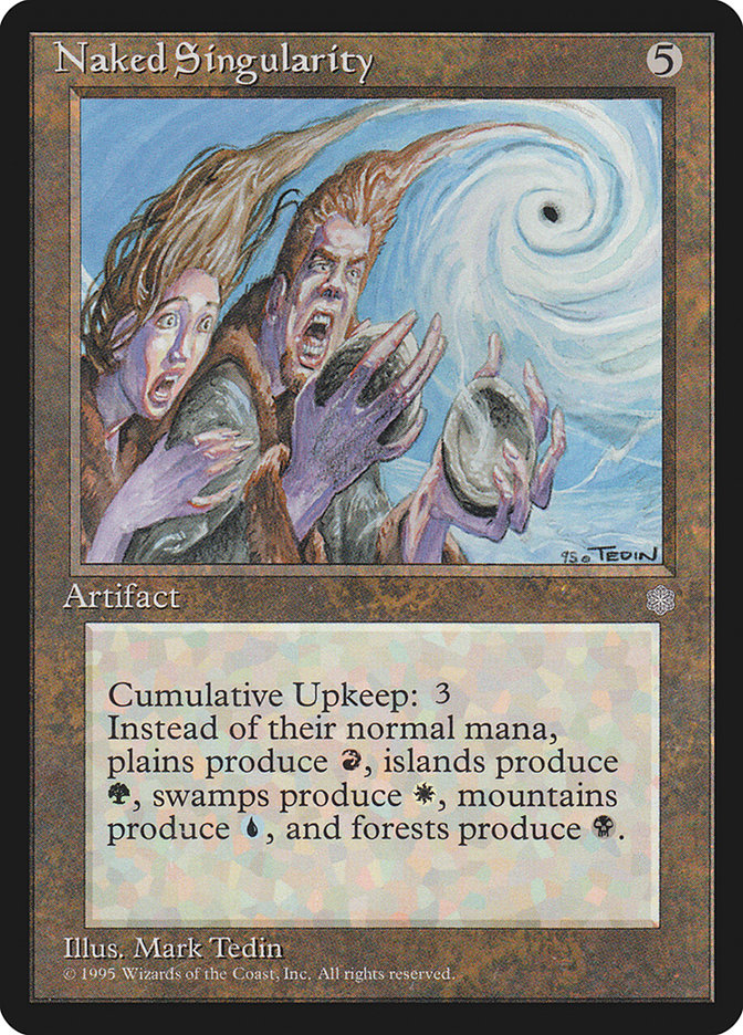 Naked Singularity [Ice Age] Magic: The Gathering