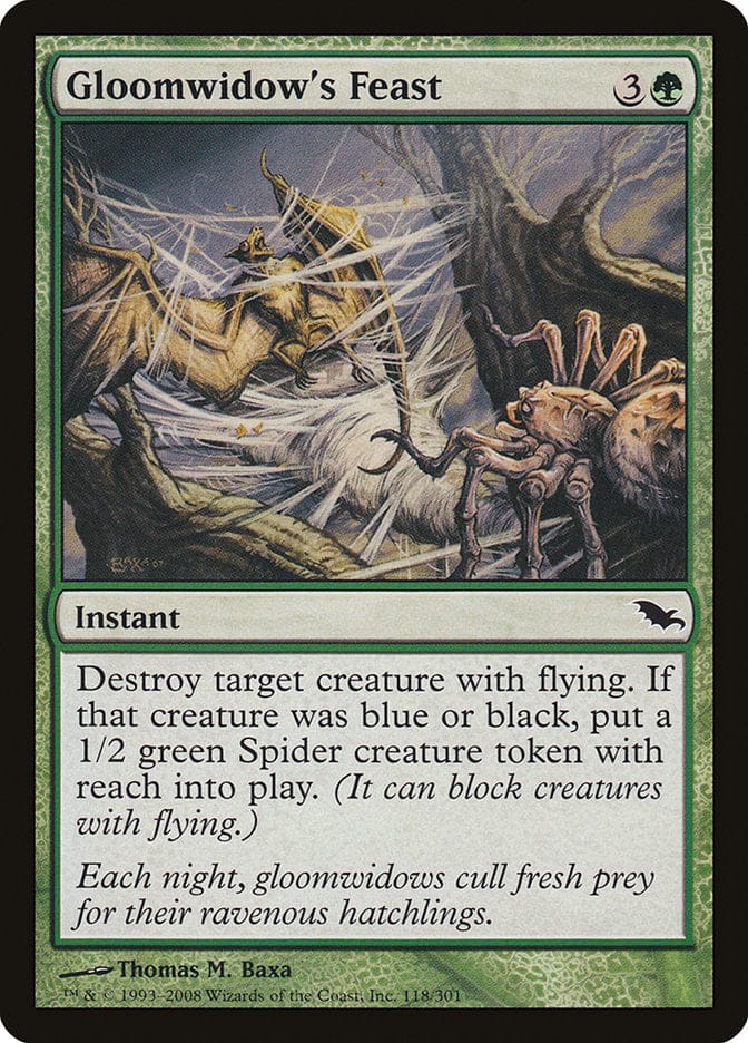 Gloomwidow's Feast [Shadowmoor] Magic: The Gathering
