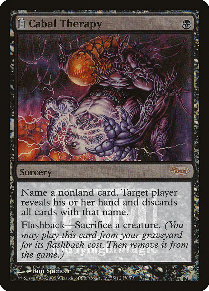 Cabal Therapy [Friday Night Magic 2005] Magic: The Gathering