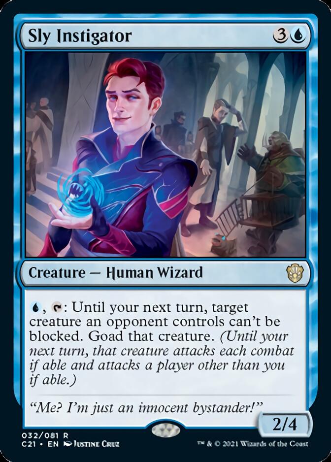 Sly Instigator [Commander 2021] Magic: The Gathering