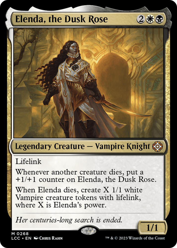 Elenda, the Dusk Rose [The Lost Caverns of Ixalan Commander] Magic: The Gathering