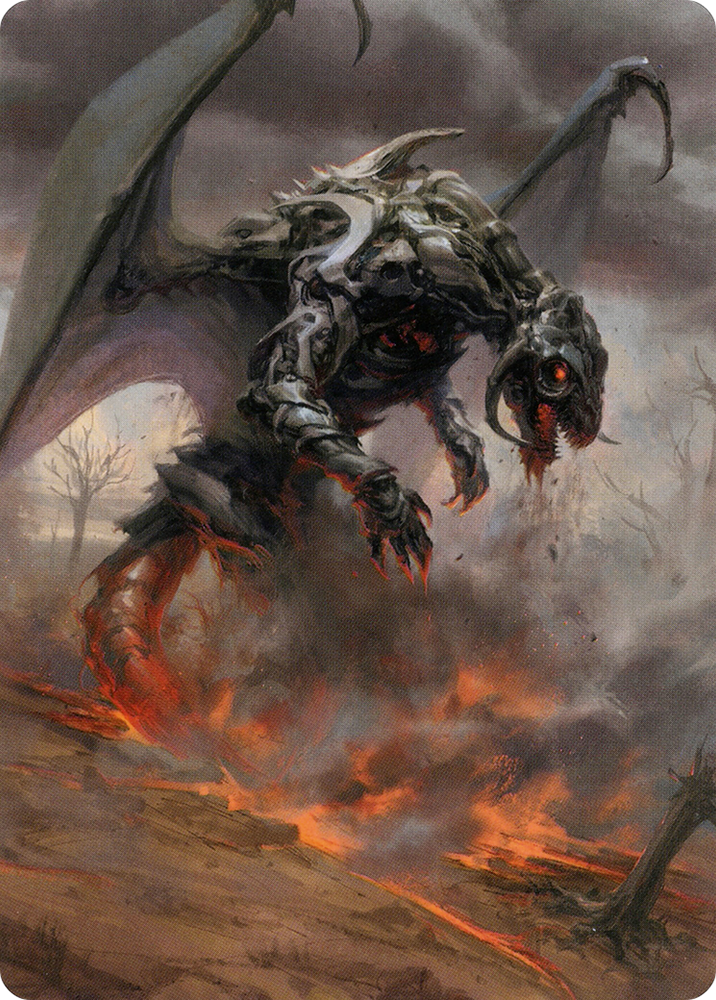 Scion of Draco Art Card [Modern Horizons 2 Art Series] Magic: The Gathering