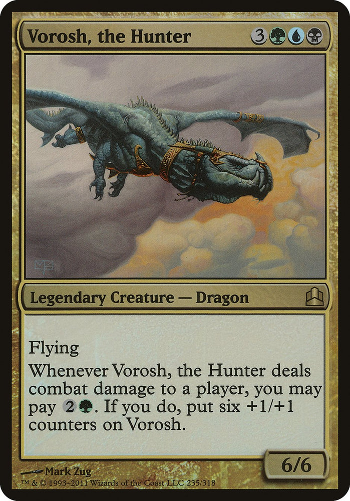 Vorosh, the Hunter (Oversized) [Commander 2011 Oversized] Magic: The Gathering