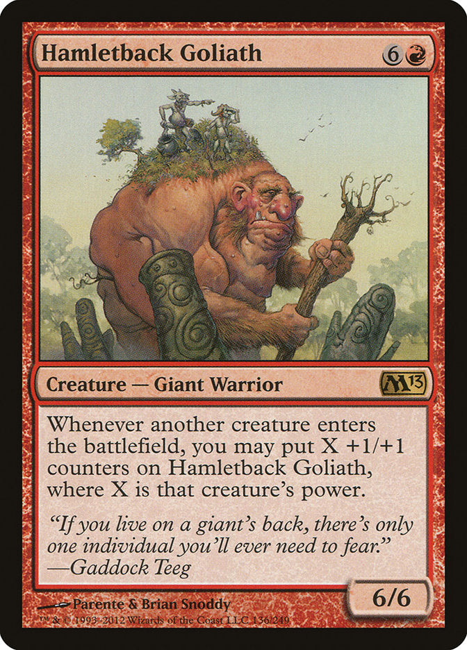 Hamletback Goliath [Magic 2013] Magic: The Gathering