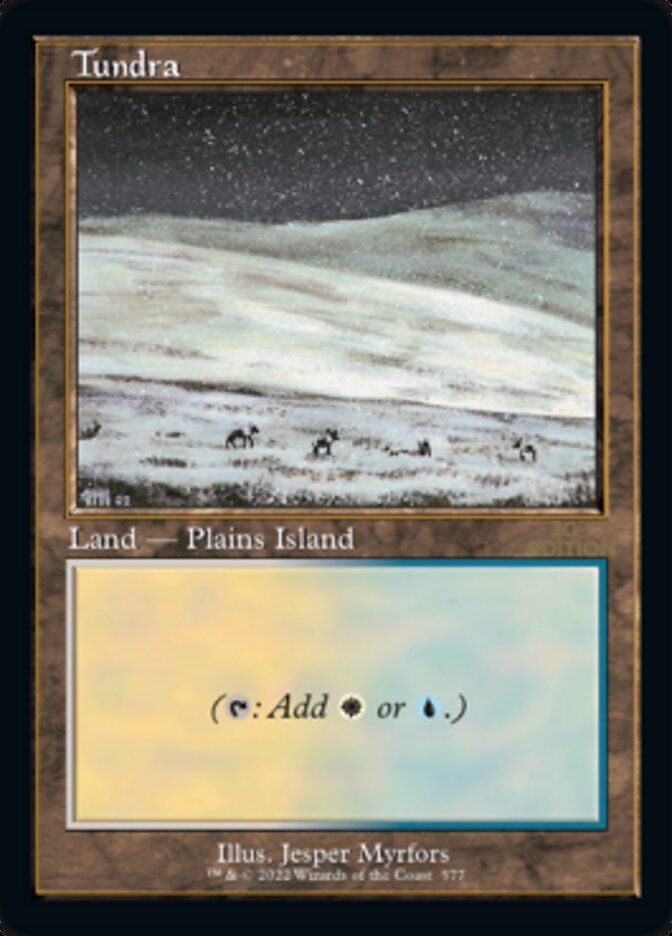 Tundra (Retro) [30th Anniversary Edition] Magic: The Gathering