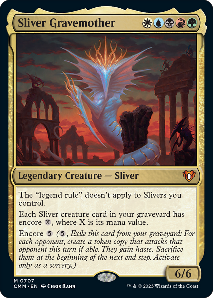 Sliver Gravemother [Commander Masters] Magic: The Gathering