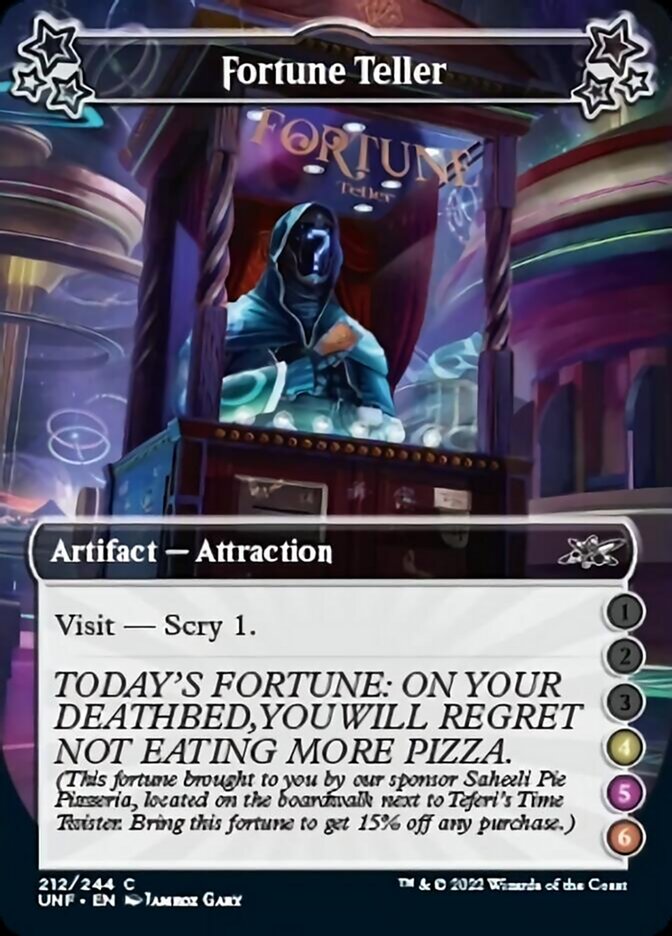 Fortune Teller (4-5-6) [Unfinity] Magic: The Gathering