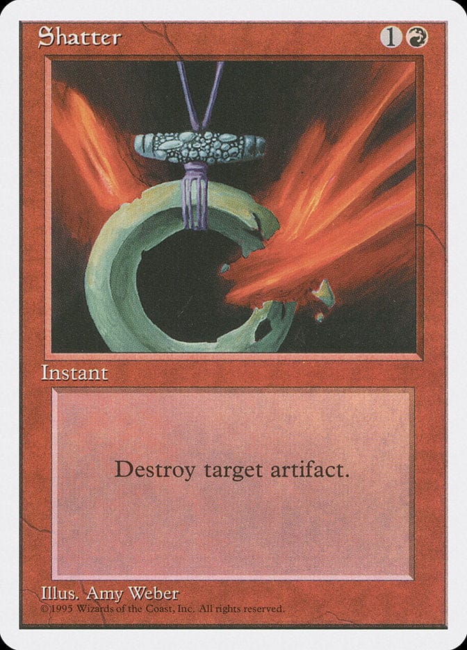 Shatter [Fourth Edition] Magic: The Gathering