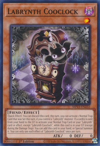 Labrynth Cooclock [MP23-EN232] Common - Yugioh Cards For Your TCG Needs!