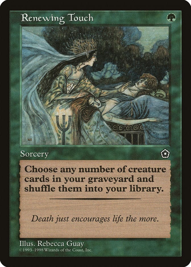 Renewing Touch [Portal Second Age] Magic: The Gathering