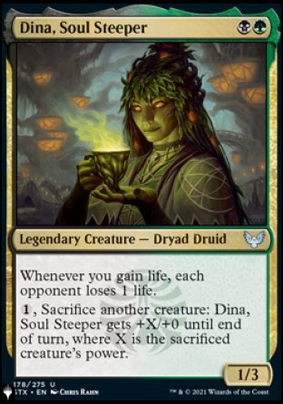 Dina, Soul Steeper [The List] Magic: The Gathering