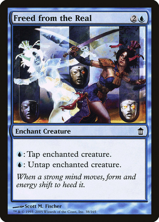 Freed from the Real [Saviors of Kamigawa] Magic: The Gathering