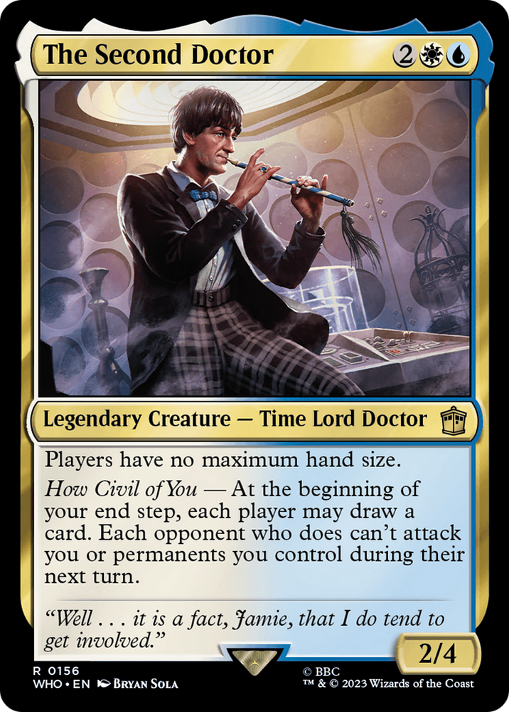 The Second Doctor [Doctor Who] Magic: The Gathering