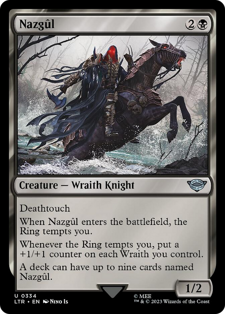 Nazgul (334) [The Lord of the Rings: Tales of Middle-Earth] Magic: The Gathering