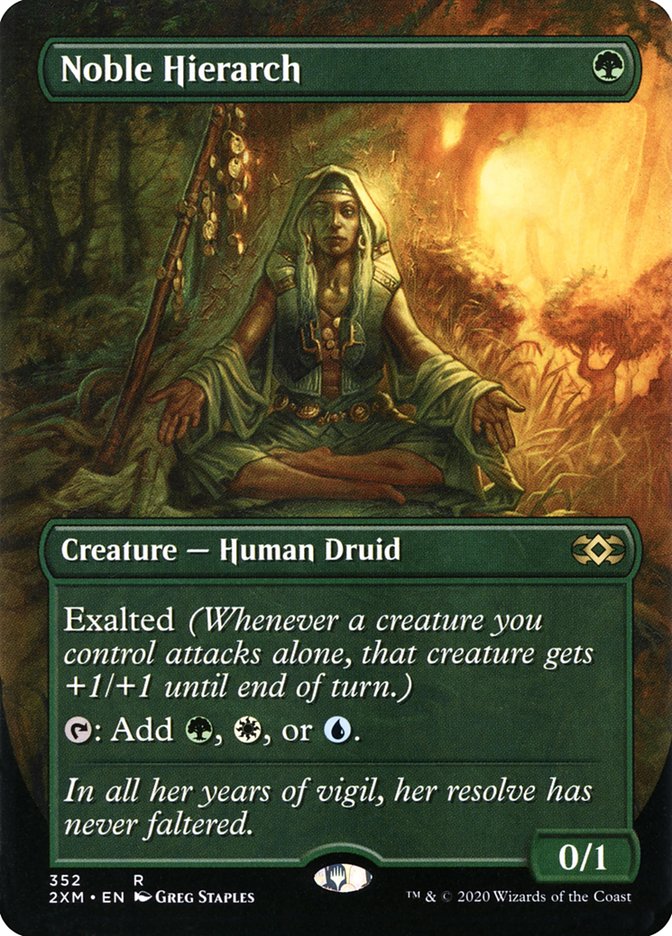 Noble Hierarch (Toppers) [Double Masters] Magic: The Gathering