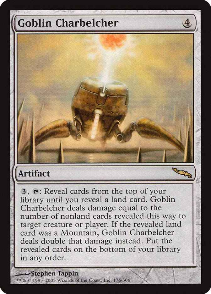 Goblin Charbelcher [Mirrodin] Magic: The Gathering