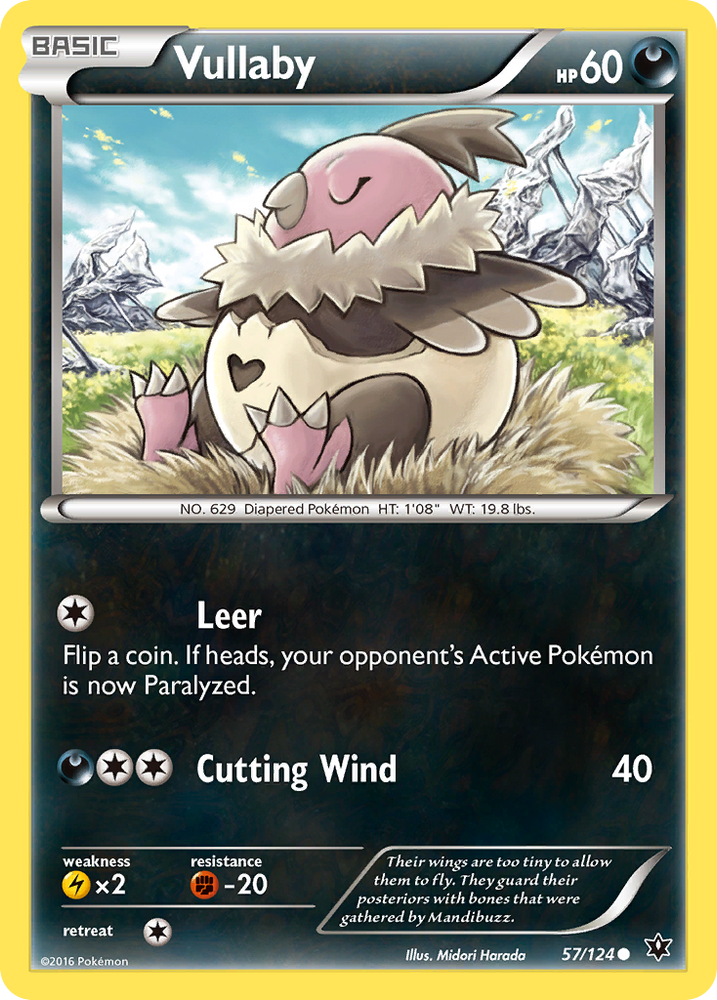 Vullaby (57/124) [XY: Fates Collide] Pokémon