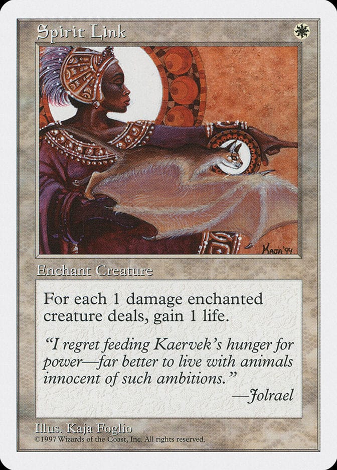 Spirit Link [Fifth Edition] Magic: The Gathering