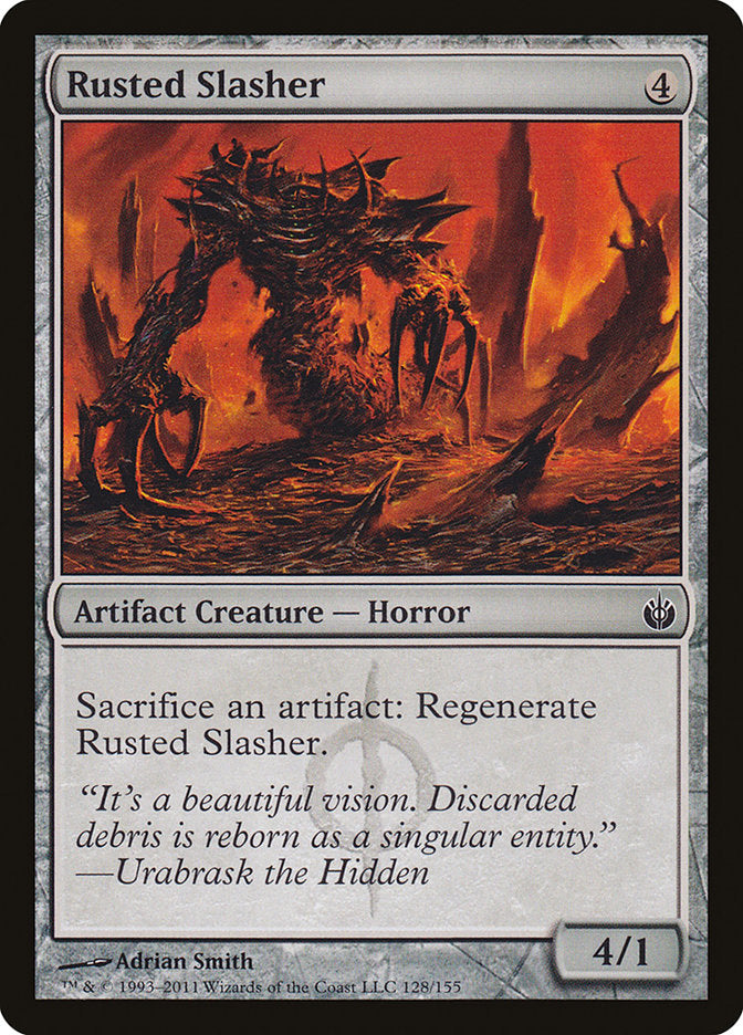 Rusted Slasher [Mirrodin Besieged] Magic: The Gathering