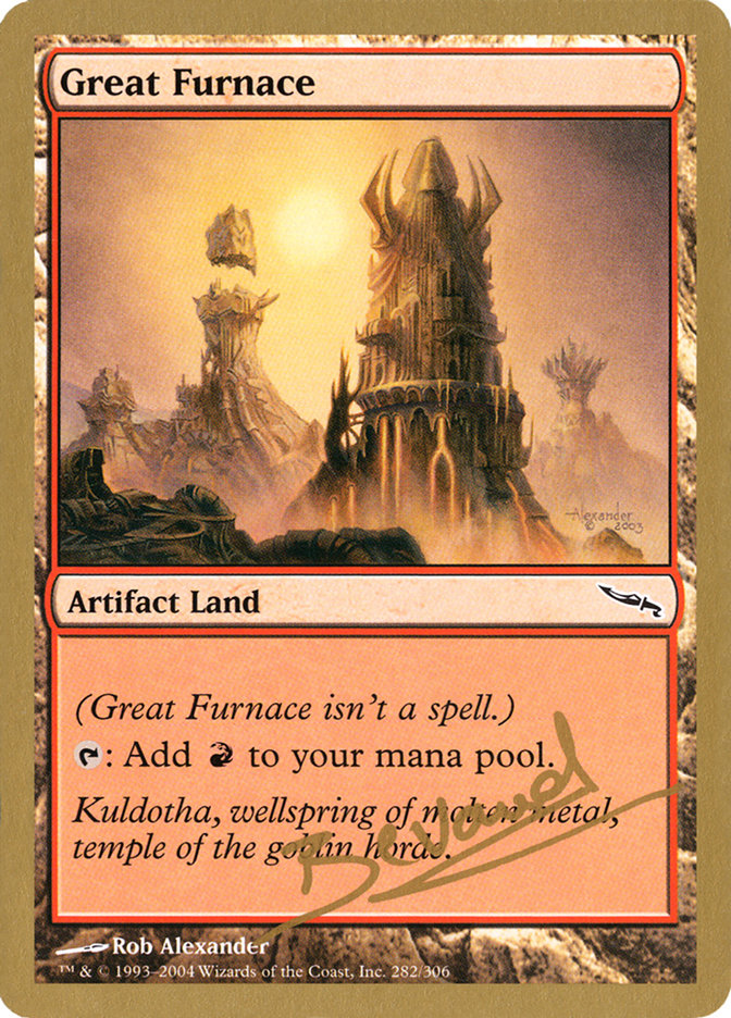 Great Furnace (Manuel Bevand) [World Championship Decks 2004] Magic: The Gathering