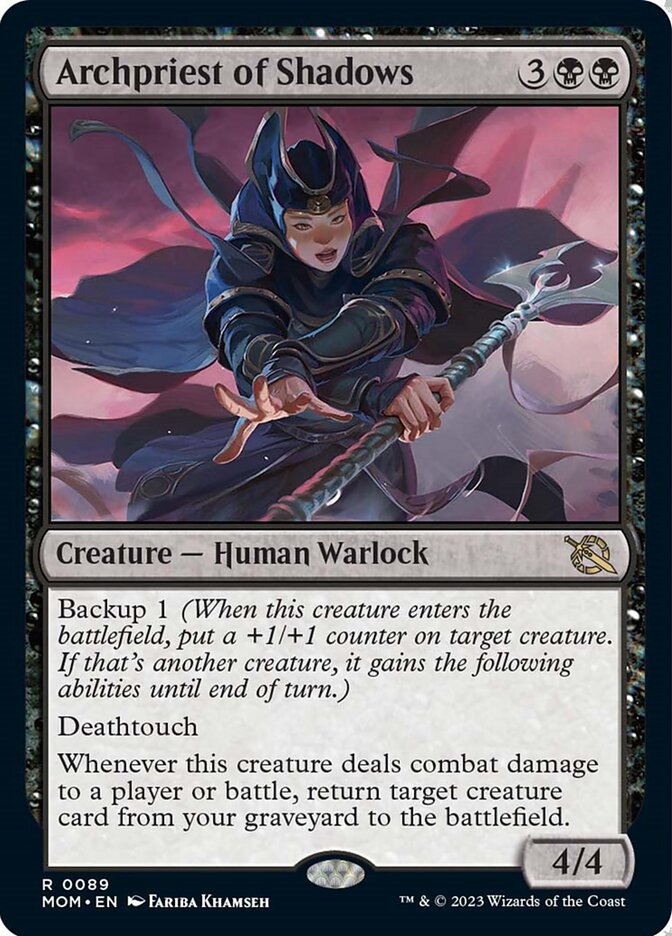 Archpriest of Shadows [March of the Machine] Magic: The Gathering