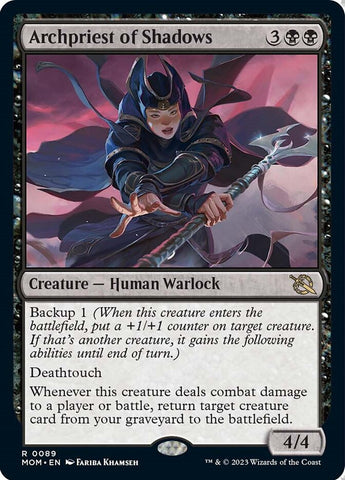 Archpriest of Shadows [March of the Machine] Magic: The Gathering