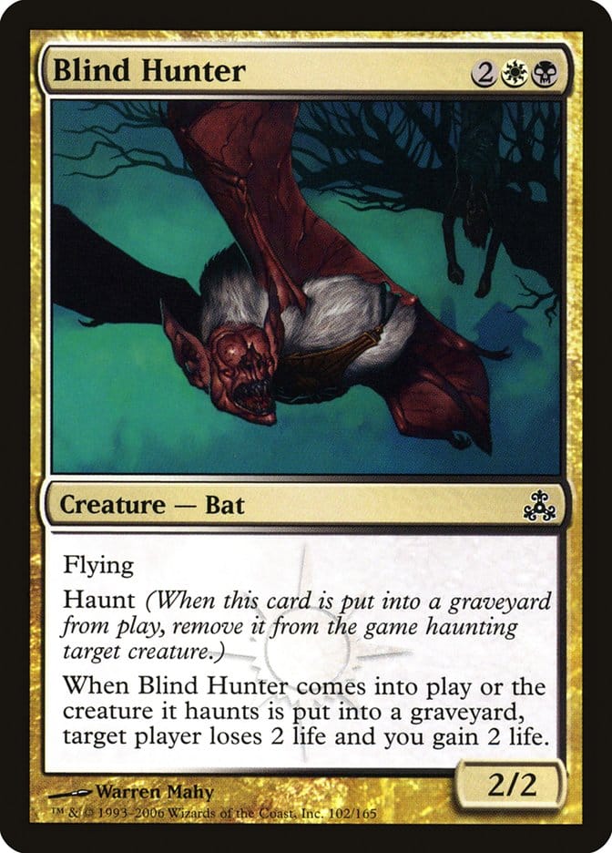 Blind Hunter [Guildpact] Magic: The Gathering