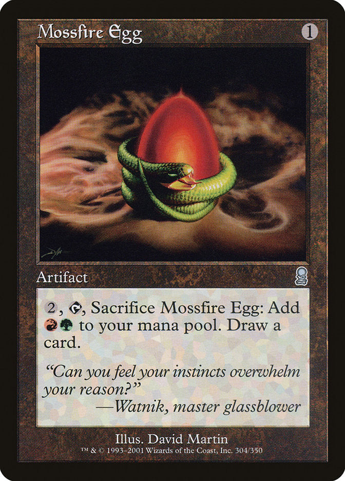 Mossfire Egg [Odyssey] Magic: The Gathering