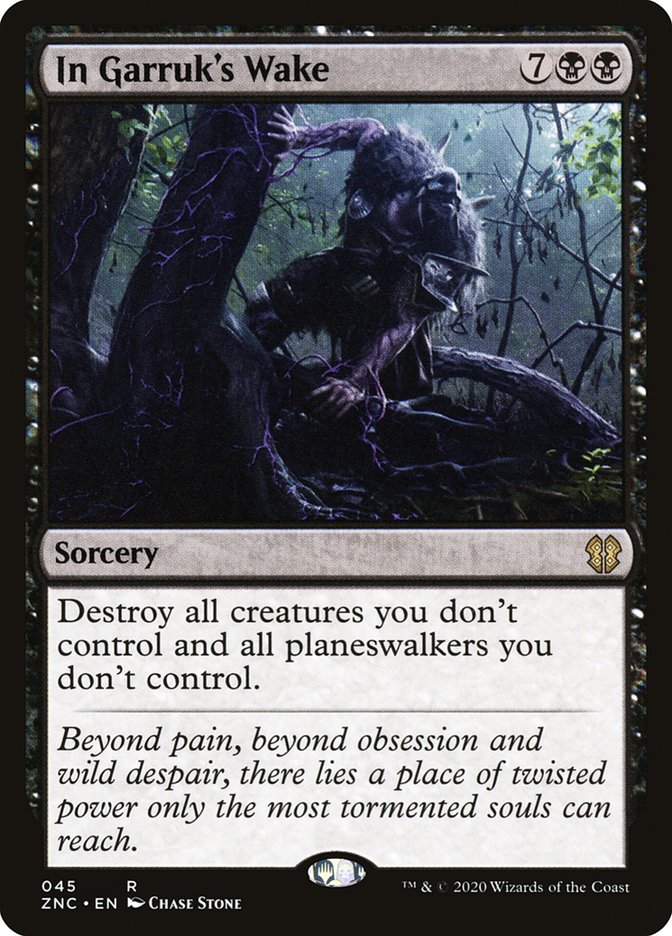 In Garruk's Wake [Zendikar Rising Commander] Magic: The Gathering