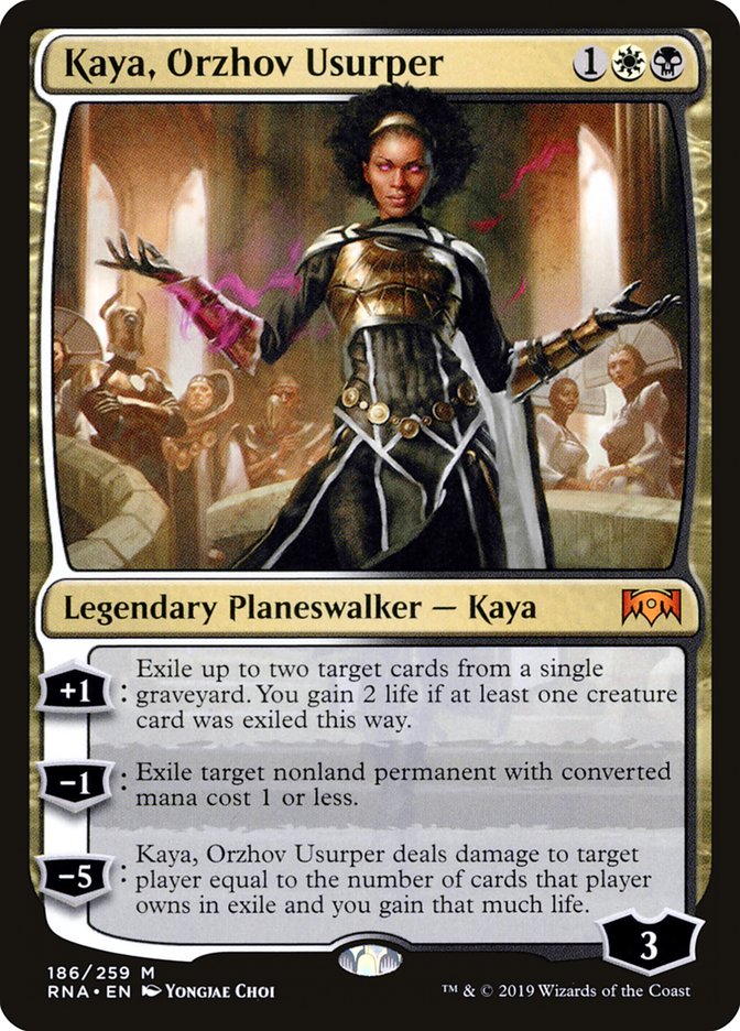 Kaya, Orzhov Usurper [Ravnica Allegiance] Magic: The Gathering