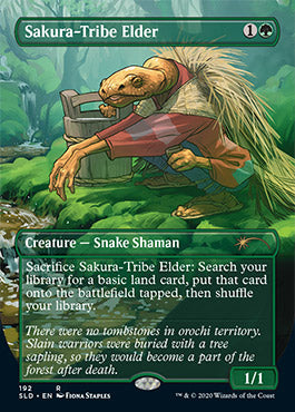 Sakura-Tribe Elder (Borderless) [Secret Lair Drop Series] Magic: The Gathering
