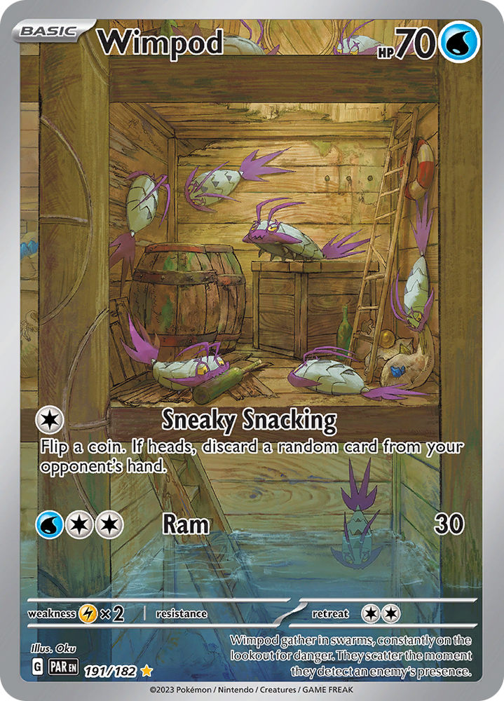 Wimpod (191/182) [Scarlet & Violet: Paradox Rift] Pokémon