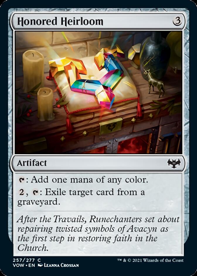 Honored Heirloom [Innistrad: Crimson Vow] Magic: The Gathering