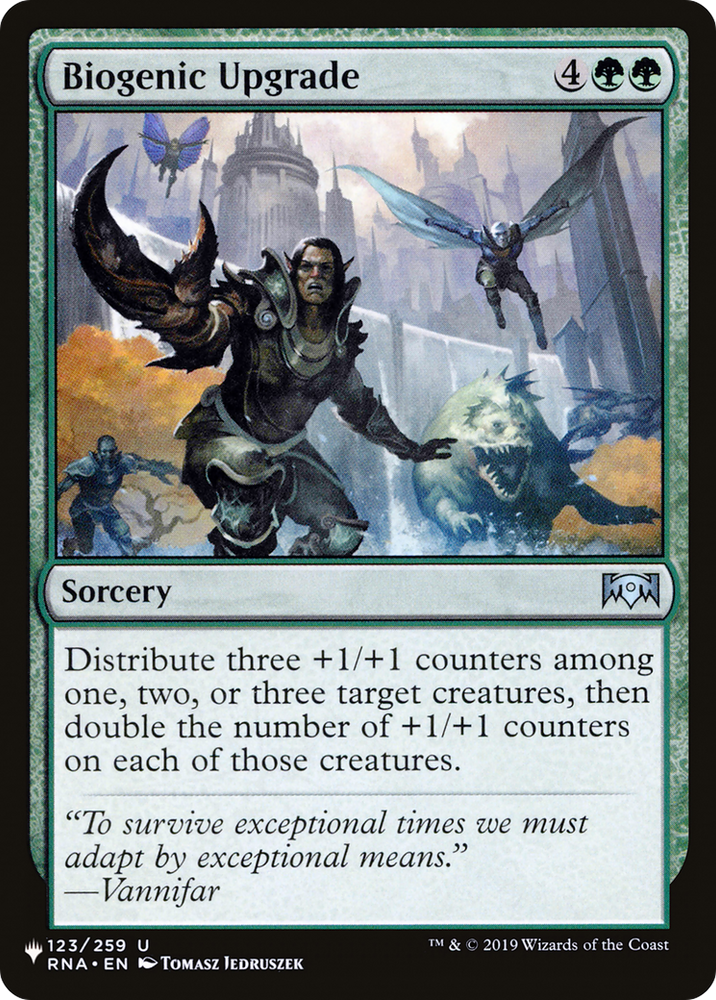 Biogenic Upgrade [The List] Magic: The Gathering
