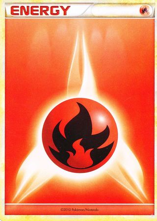 Fire Energy (2010 Unnumbered HGSS Style) [League & Championship Cards] Pokémon