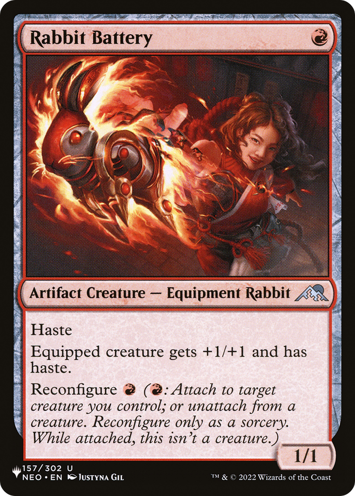 Rabbit Battery [The List] Magic: The Gathering