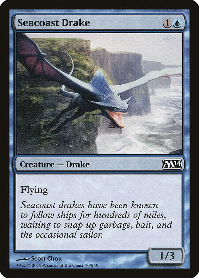 Seacoast Drake [Magic 2014] Magic: The Gathering