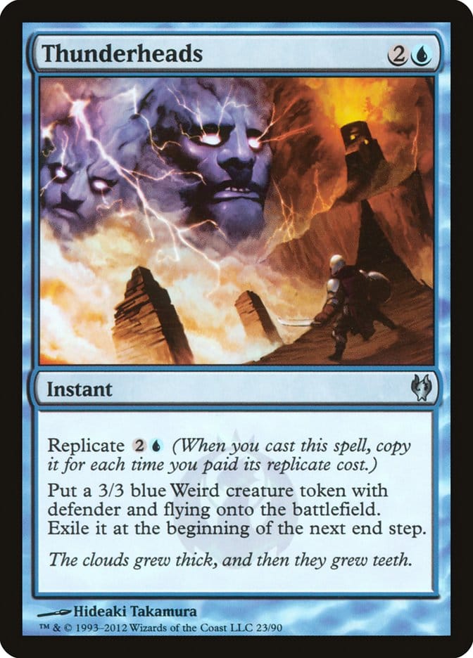 Thunderheads [Duel Decks: Izzet vs. Golgari] Magic: The Gathering