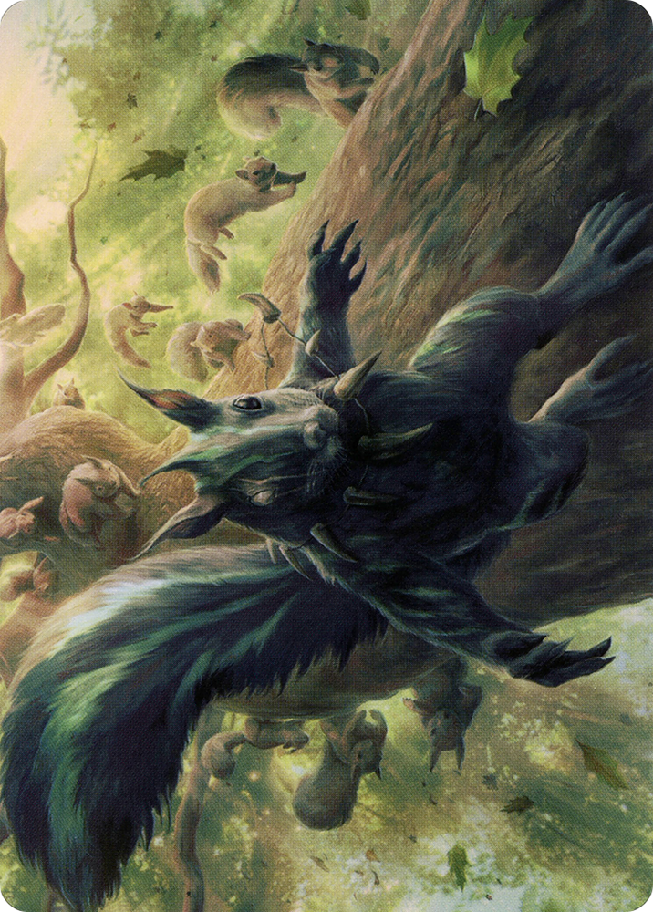 Chatterfang, Squirrel General Art Card (68) [Modern Horizons 2 Art Series] Magic: The Gathering