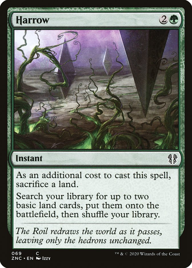 Harrow [Zendikar Rising Commander] Magic: The Gathering