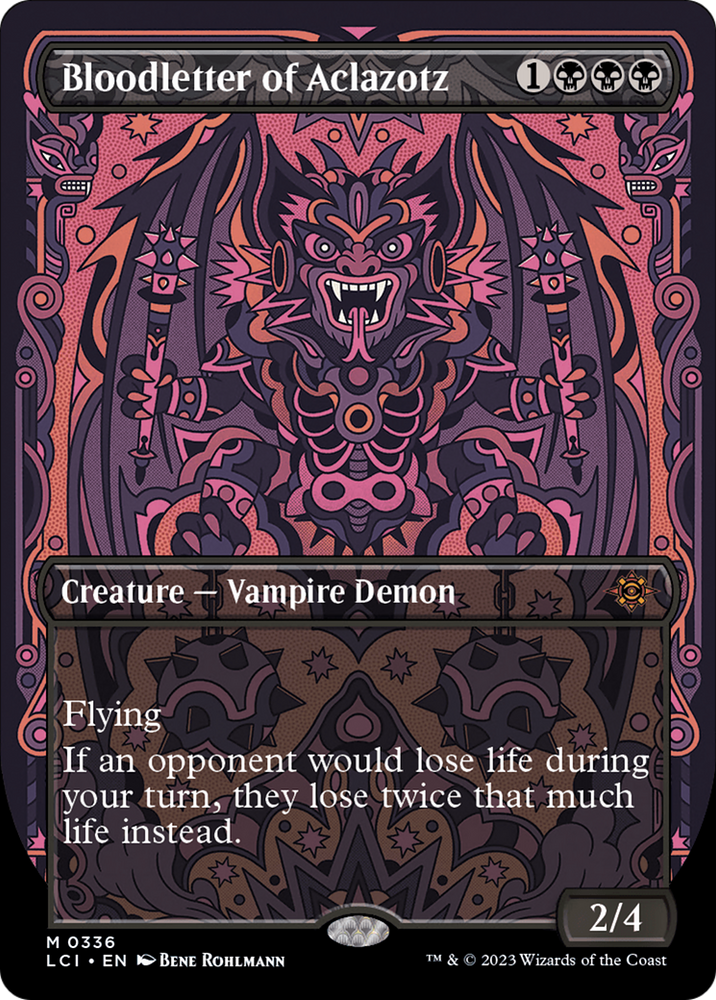 Bloodletter of Aclazotz (Borderless) [The Lost Caverns of Ixalan] Magic: The Gathering