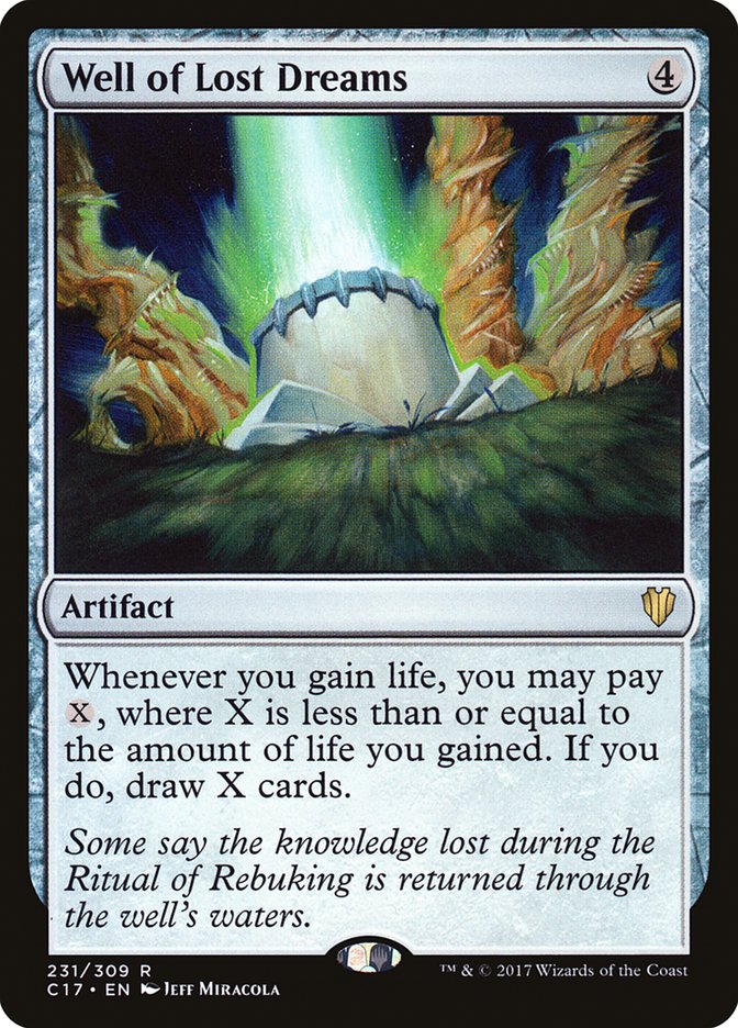 Well of Lost Dreams [Commander 2017] Magic: The Gathering