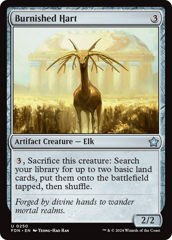 Burnished Hart [Foundations] Magic: The Gathering