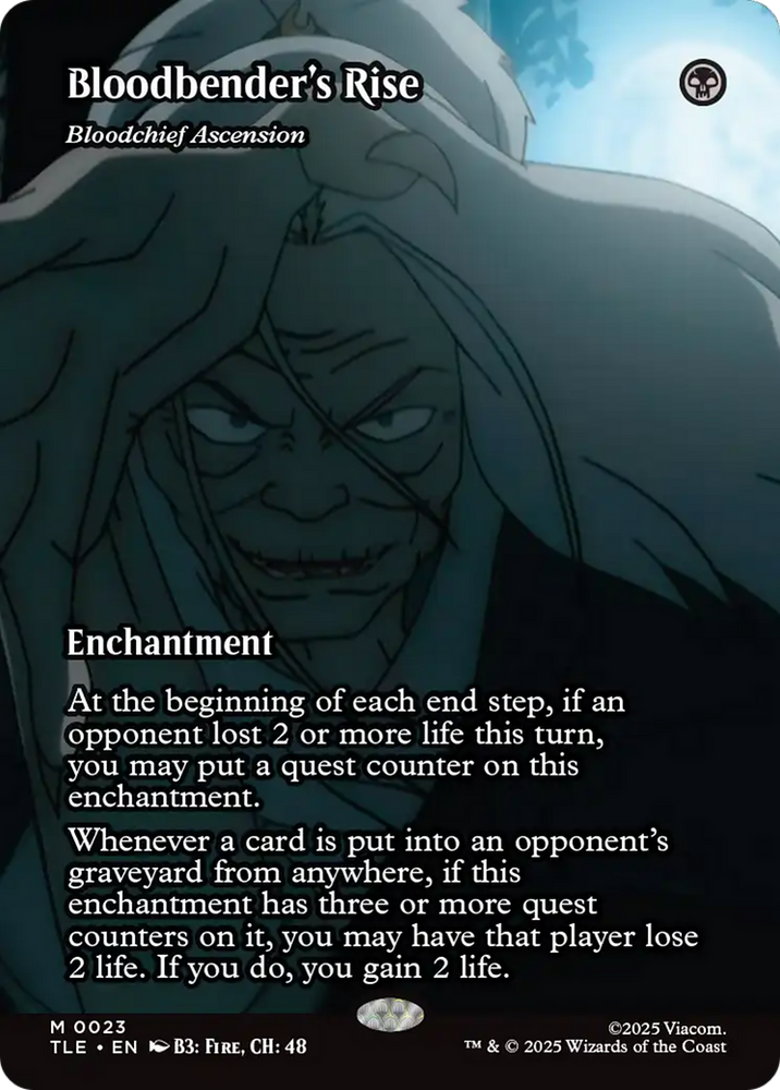 Bloodbender's Rise - Bloodchief Ascension (Borderless) [Avatar: The Last Airbender: Eternal-Legal] Magic: The Gathering