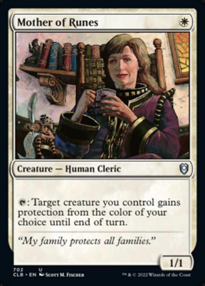 Mother of Runes [Commander Legends: Battle for Baldur's Gate] Magic: The Gathering