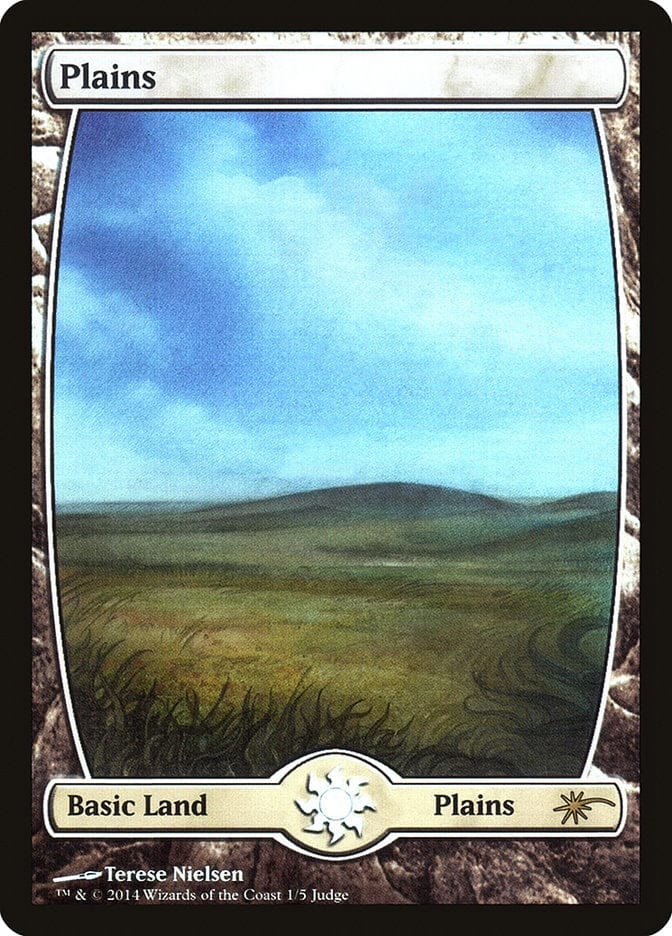 Plains (1★) [Judge Gift Cards 2014] Magic: The Gathering
