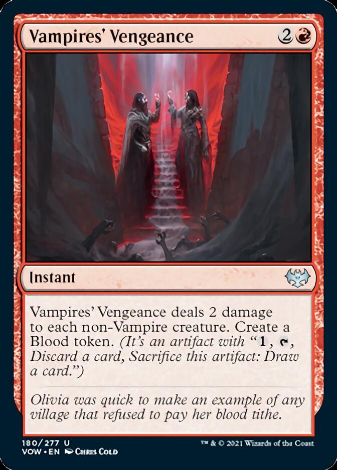 Vampires' Vengeance [Innistrad: Crimson Vow] Magic: The Gathering