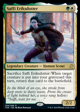 Saffi Eriksdotter [Time Spiral Remastered] Magic: The Gathering