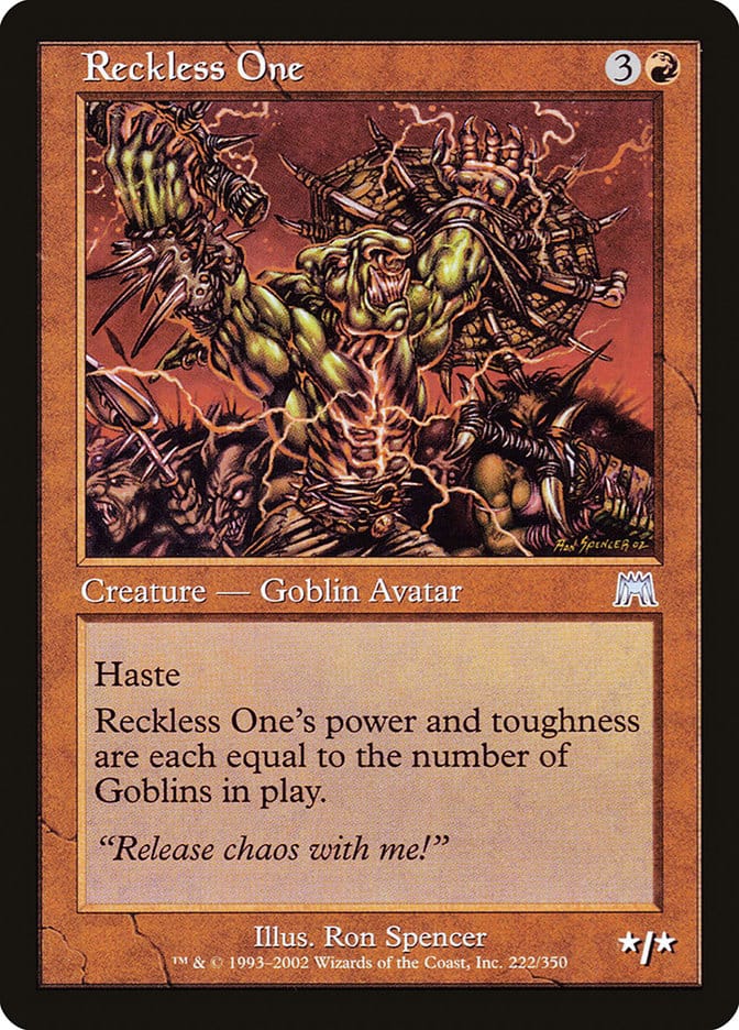 Reckless One [Onslaught] Magic: The Gathering