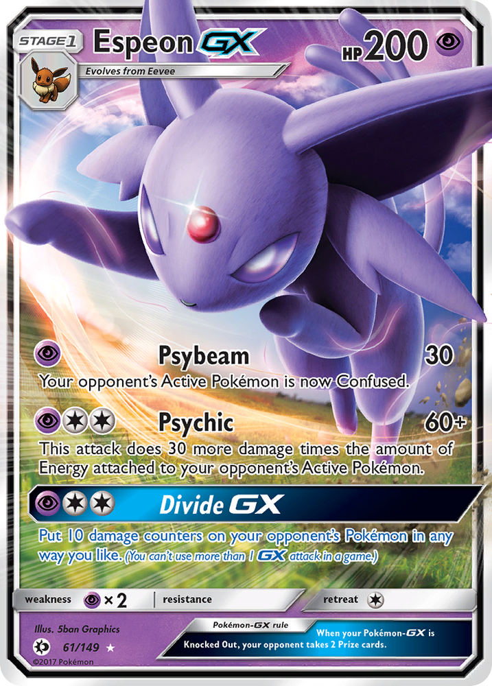 Espeon GX (61/149) [Sun & Moon: Base Set] Pokémon